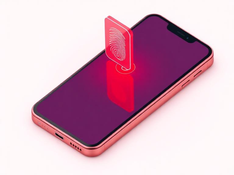 Phone with fingerprint and key authentication